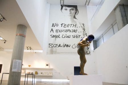 Bosnian Girl - Museum of contemporary art, Zagreb